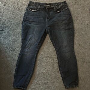 Just blue skinny jean